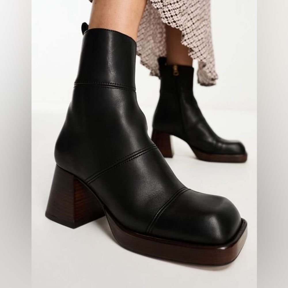 ASOS RHODEs Made in Spain Genuine Leather Boots UK8 US10